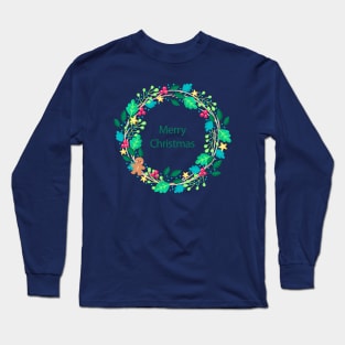 Merry Christmas Ring Long Sleeve T-Shirt